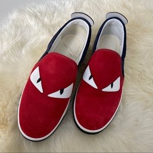 Fendi slip on sneakers